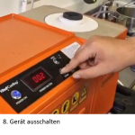 2 kg Mini Induktionsschmelzofen 1350 GRAD - Gold Silber Kupfer schmelzen – Bild 10