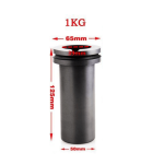 1 kg Schmelztiegel / Graphittiegel für Schmelzofen